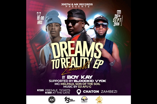 DREAMS TO REALITY EP LAUNCH
